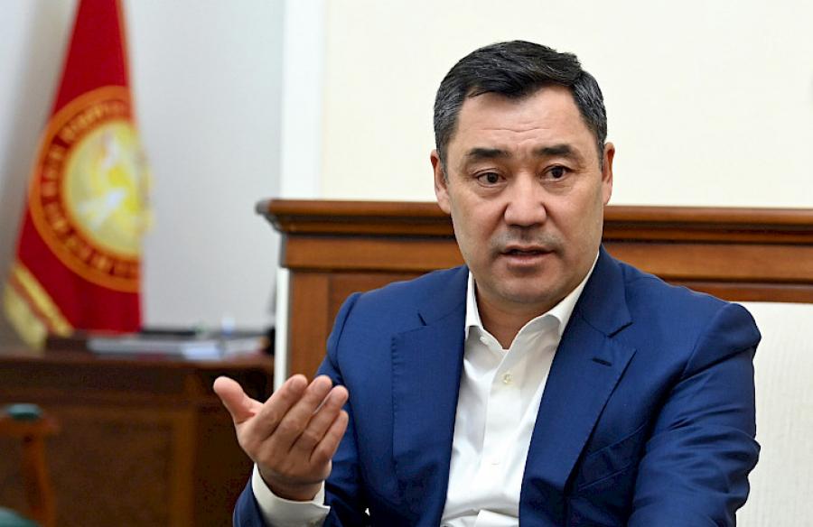 Садыр Жапаров: "Токтогул" суу сактагычынан суу сатыш мүмкүн эмес